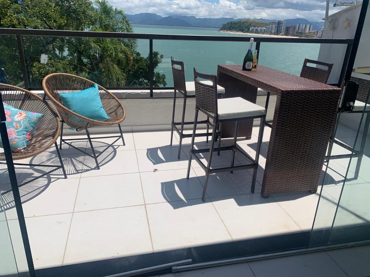 Lindo Duplex Pe Na Areia Com Praia Privativa คารากัวตาตูบา ภายนอก รูปภาพ