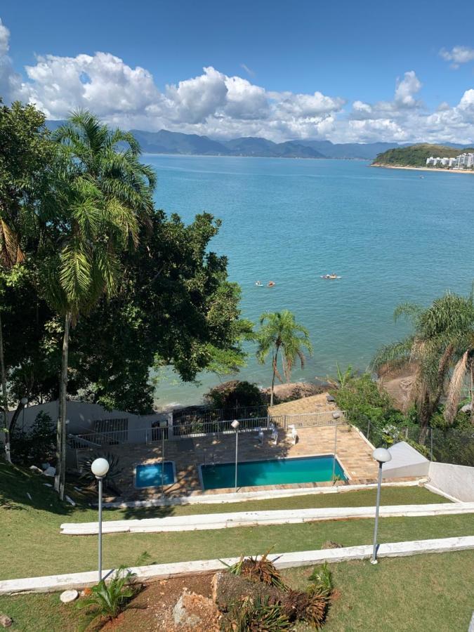 Lindo Duplex Pe Na Areia Com Praia Privativa คารากัวตาตูบา ภายนอก รูปภาพ
