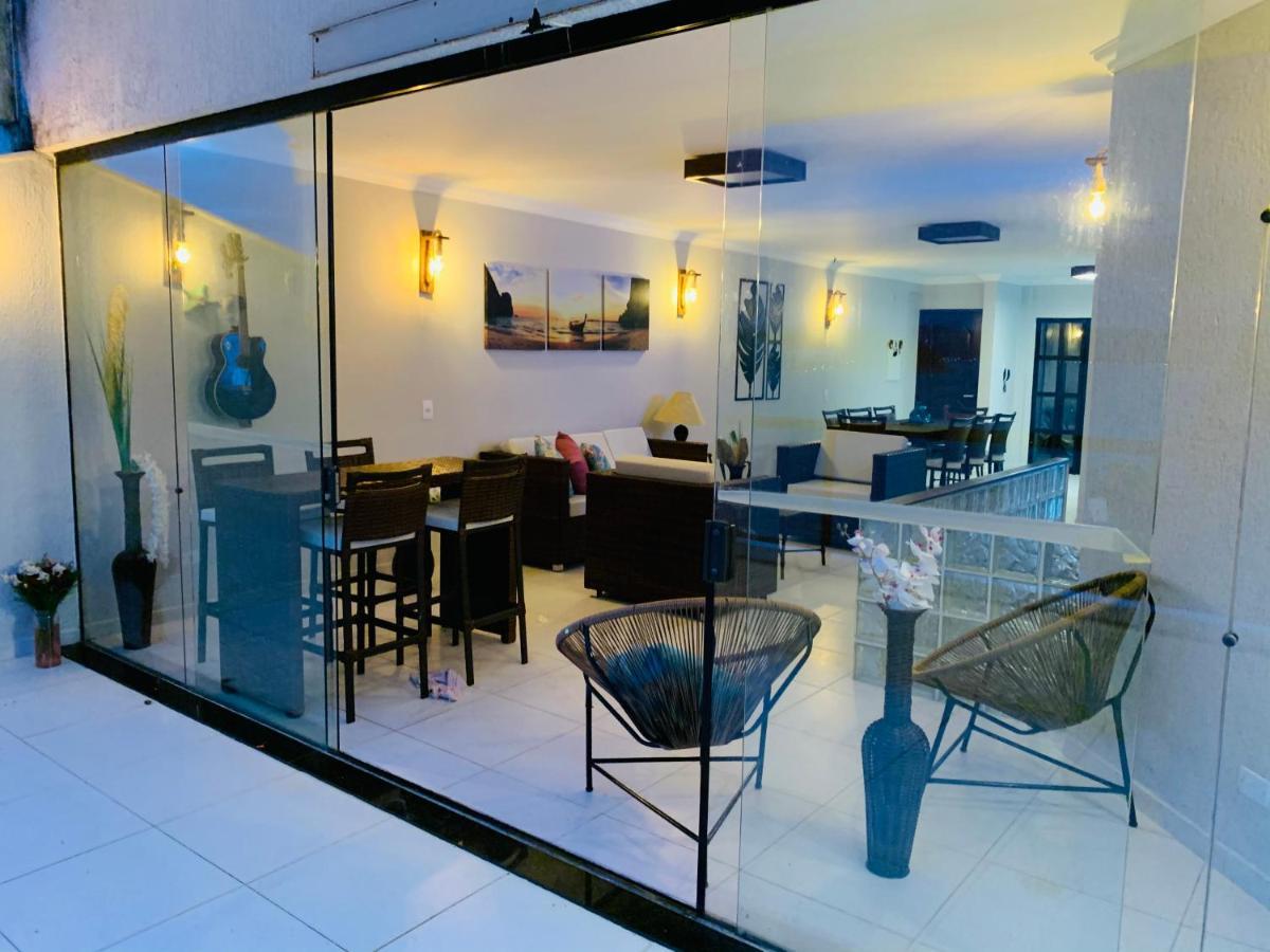 Lindo Duplex Pe Na Areia Com Praia Privativa คารากัวตาตูบา ภายนอก รูปภาพ