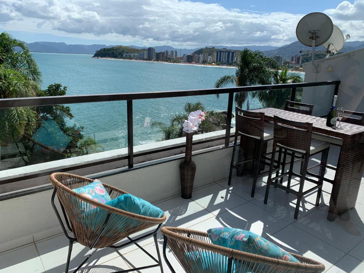 Lindo Duplex Pe Na Areia Com Praia Privativa คารากัวตาตูบา ภายนอก รูปภาพ