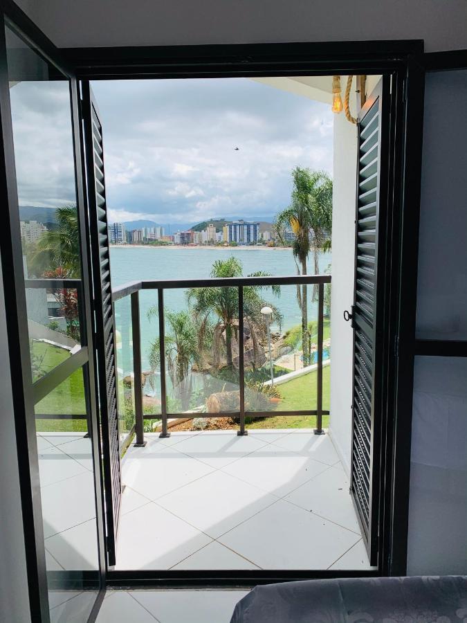 Lindo Duplex Pe Na Areia Com Praia Privativa คารากัวตาตูบา ภายนอก รูปภาพ