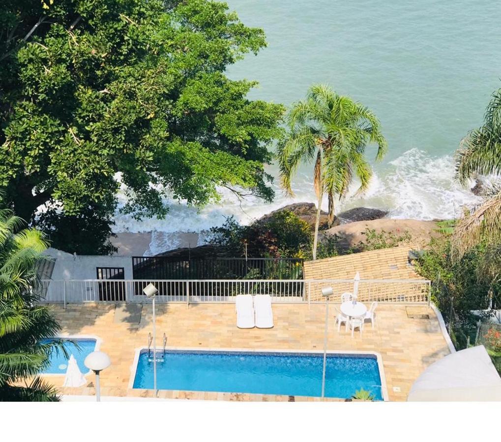 Lindo Duplex Pe Na Areia Com Praia Privativa คารากัวตาตูบา ภายนอก รูปภาพ