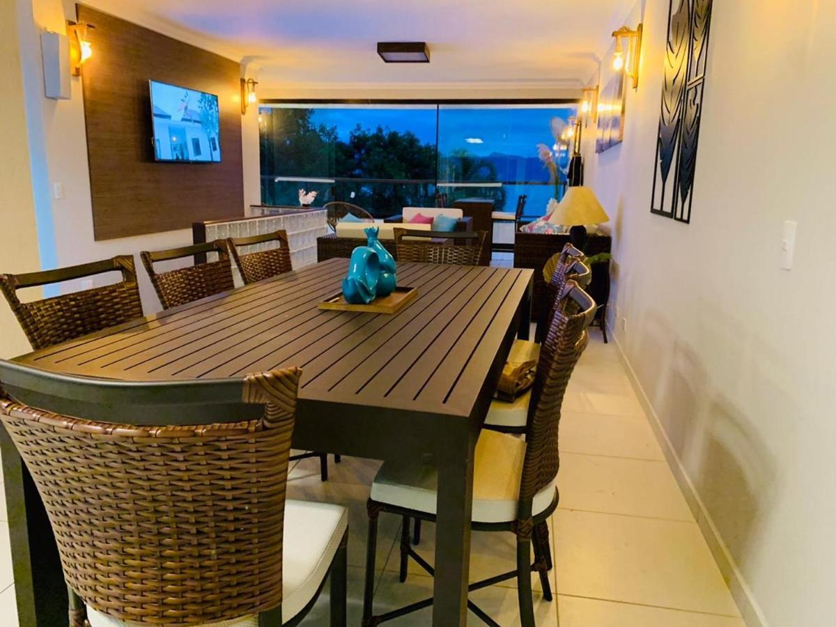 Lindo Duplex Pe Na Areia Com Praia Privativa คารากัวตาตูบา ภายนอก รูปภาพ