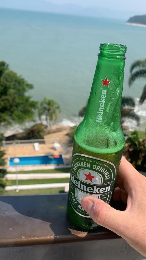 Lindo Duplex Pe Na Areia Com Praia Privativa คารากัวตาตูบา ภายนอก รูปภาพ