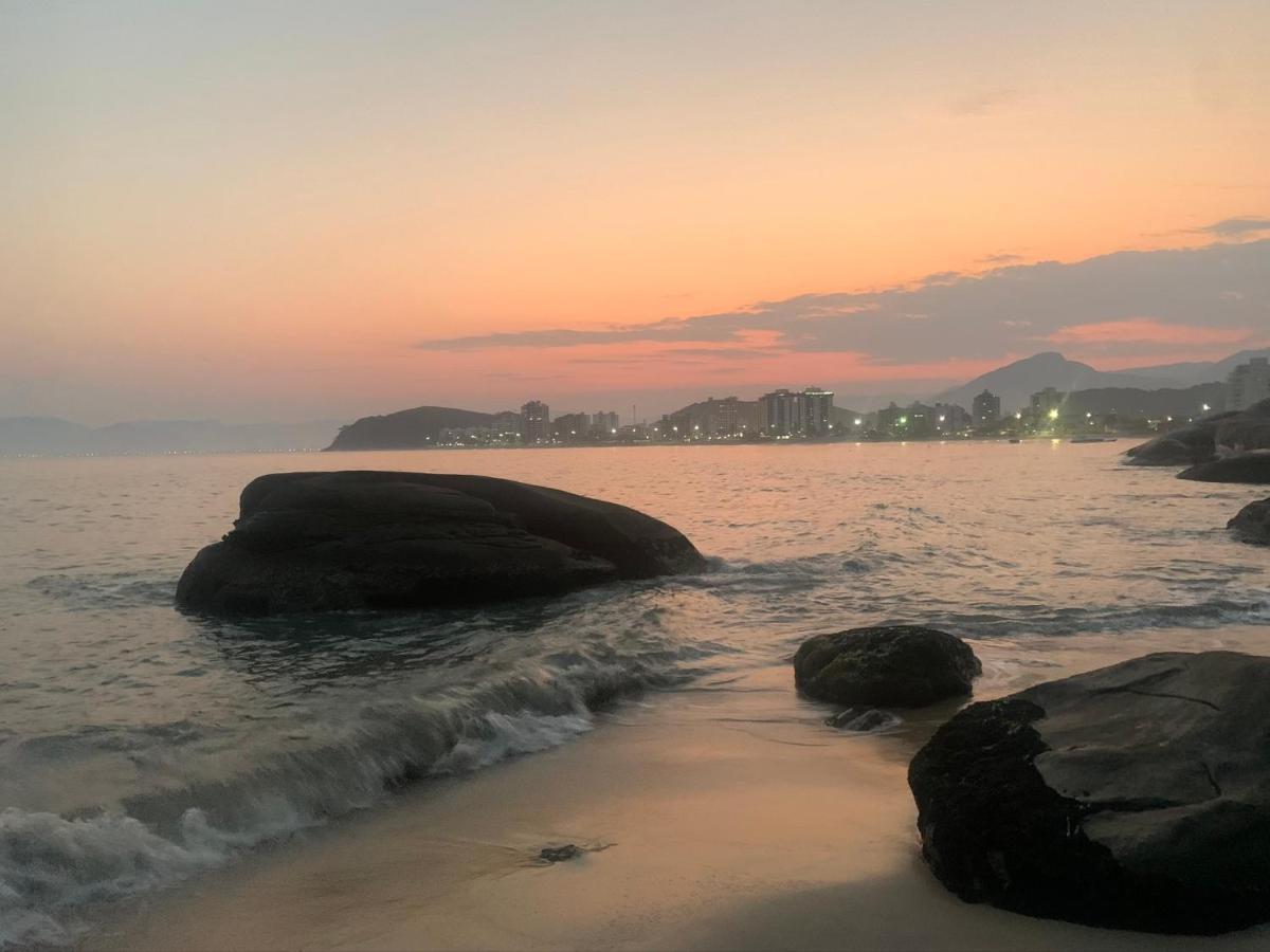 Lindo Duplex Pe Na Areia Com Praia Privativa คารากัวตาตูบา ภายนอก รูปภาพ