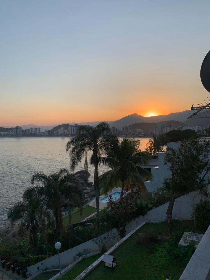 Lindo Duplex Pe Na Areia Com Praia Privativa คารากัวตาตูบา ภายนอก รูปภาพ